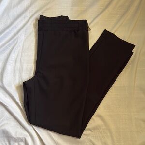 Black Elastic Waist Pants